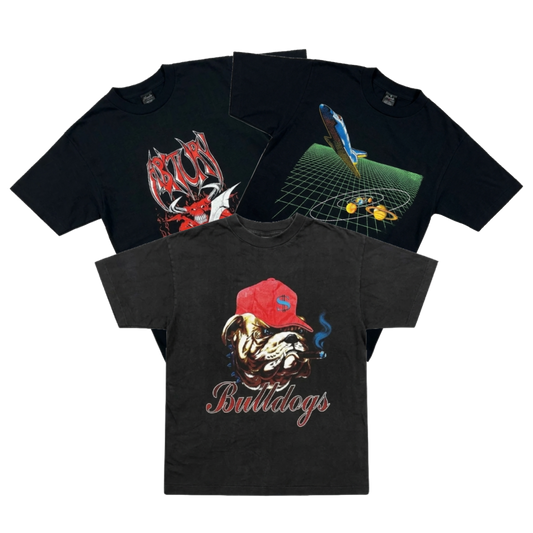 T-shirt Nere Stampate